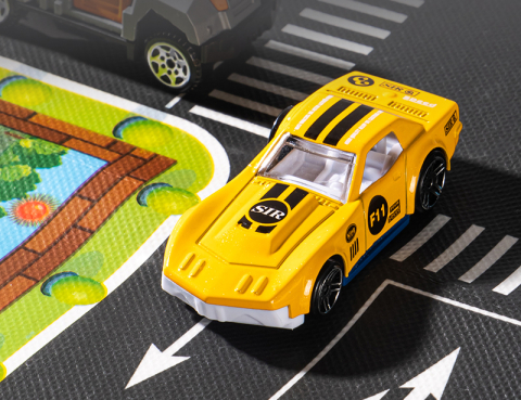 Masinuta Racing Metal Deli - 6 Modele Sport pentru Copii 3+ Ani [2]