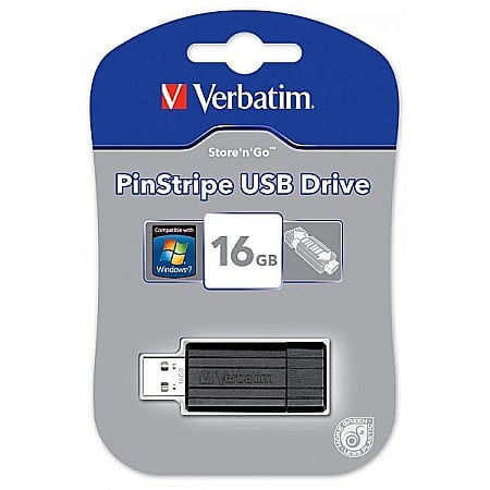 Memorii USB - Memorie USB Verbatim Pinstripe 16GB