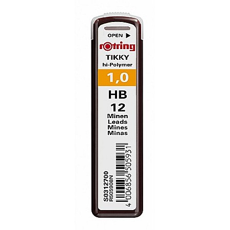 Instrumente de scris - Mine creion mecanic Rotring Tikky - 1.0 mm HB