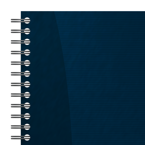 TASK MANAGER OXFORD ZILNIC 14.1X24.5CM 115F SPIRA SCRIBZEE ECOLABEL DICTANDO ALBASTRU INCHIS [2]