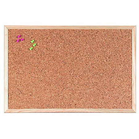 Panouri de pluta - Panou de pluta 60 x 90 cm cu rama din lemn