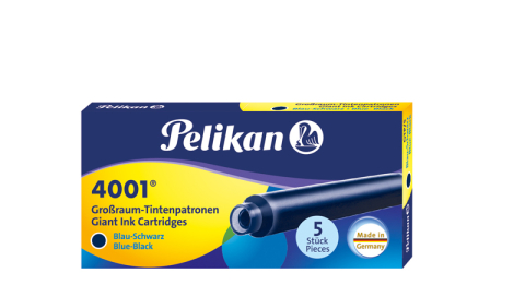Cartuse cu cerneala - PATROANE CERNEALA 4001 ALBASTRU INCHIS SET5 MARI