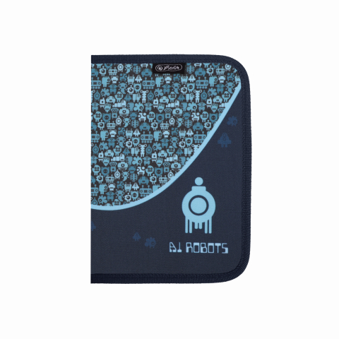 Penare - Penar echipat 26 piese 1 clapa 19.5 x 13.5 x 3.5 cm Herlitz AI Robo