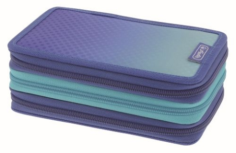 Penare - PENAR ECHIPAT 31 PIESE 3 FERMOARE DIP DYE ALBASTRU/TURCOAZ
