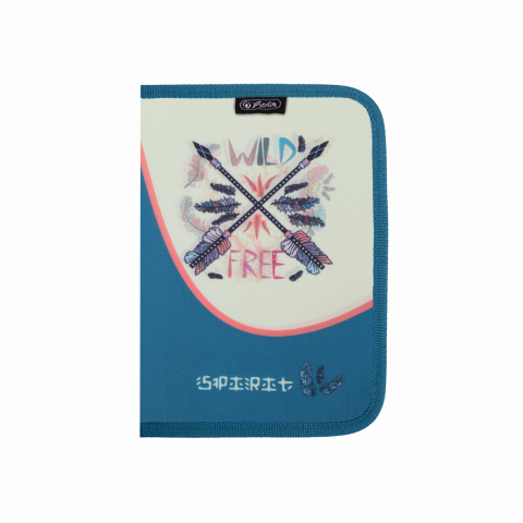 Penare - Penar echipat 34 piese 2 clape 19.5 x 13.5 x 3.5 cm Herlitz Wild