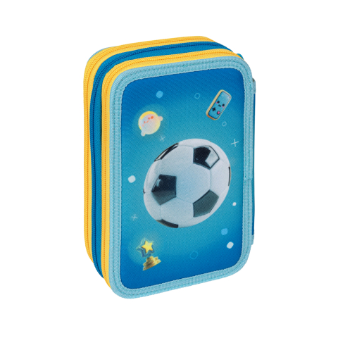 Penar echipat Pelikan 43 piese, 3 fermoare, design Emoji [1]