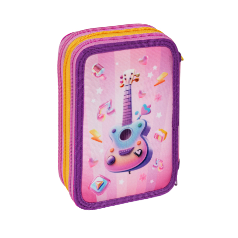 Penar echipat Pelikan 43 piese, 3 fermoare, design Emoji [2]