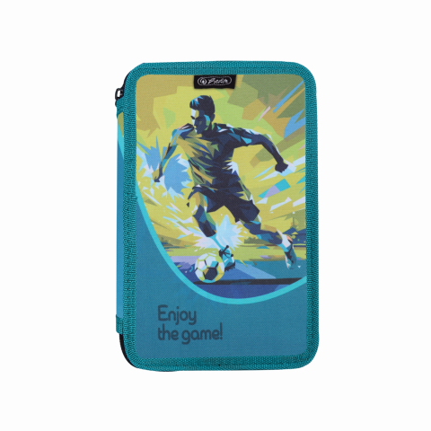 Penar neechipat 2 fermoare 20 x 13 x 4.5 cm Herlitz Goal [1]