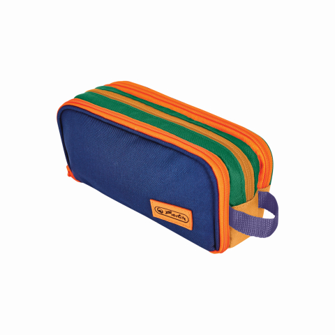 Penare - Penar etui cu 3 compartimente Herlitz Neon