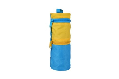 Penare - PENAR TIP ETUI ROTUND 2 FERMOARE ALBASTRU/GALBEN