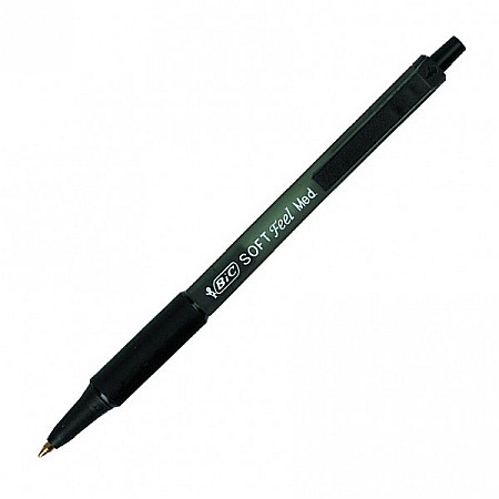 Pixuri cu mecanism - Pix Bic Soft Feel negru