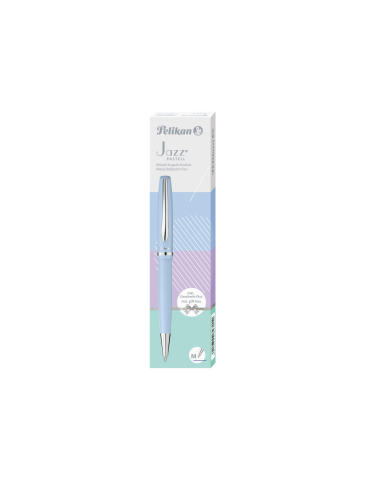 Pix metal Jazz Pastel Albastru, mina albastra, in cutie cadou [1]