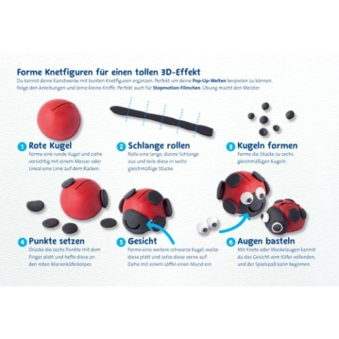 Plastilină Pelikan Creaplast 240g, 14 batoane - cutie albastra [2]