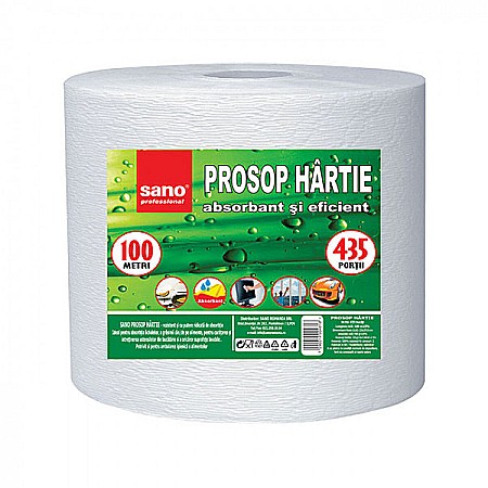 Igiena si curatenie - Prosop hartie monorola 100 m Sano