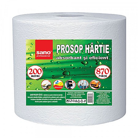 Igiena si curatenie - Prosop hartie monorola 200 m Sano