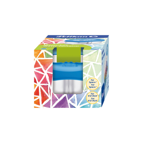 Accesorii pictura si desen - RECIPIENT APA SPACE ALBASTRU CUTIE CARTON