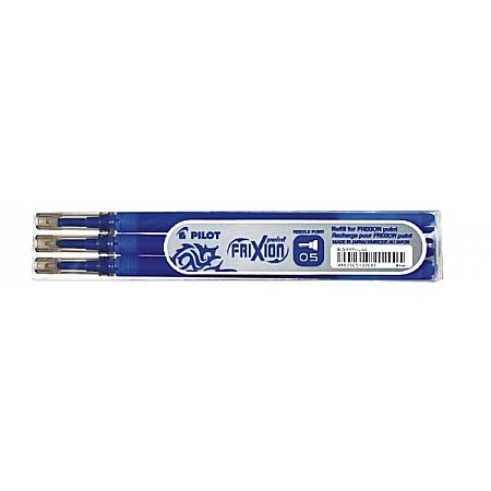 Mine Frixion - Rezerve pentru Frixion Point 0.5 mm albastre