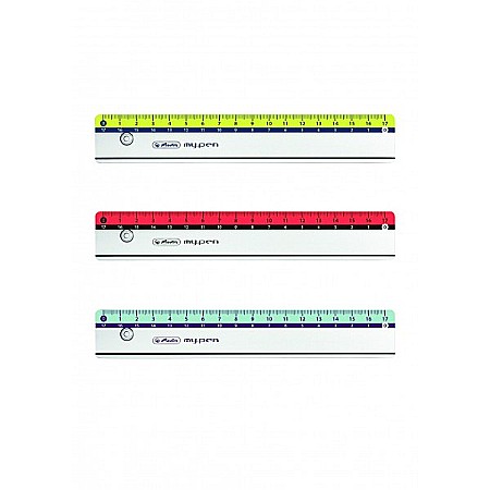 Rigle - Rigla din plastic 17 cm Herlitz My Pen