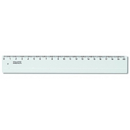 Rigle - Rigla din plastic 20 cm Koh-I-Noor