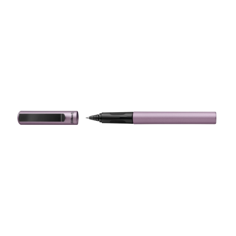 Roller cu cerneala Pelikan Pina Colada, mov metalizat, 3 rezerve incluse [1]