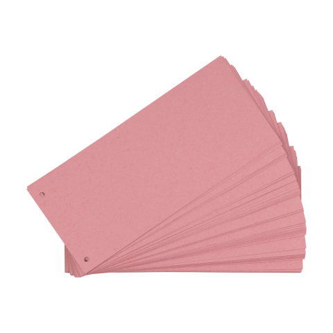 Separatoare carton Oxford 10.5x24cm, 190g, 100 bucati, rosu [2]