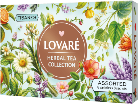 Ceai Lovare Herbal Tea Collection - Selectie 8 arome, 64 plicuri [1]