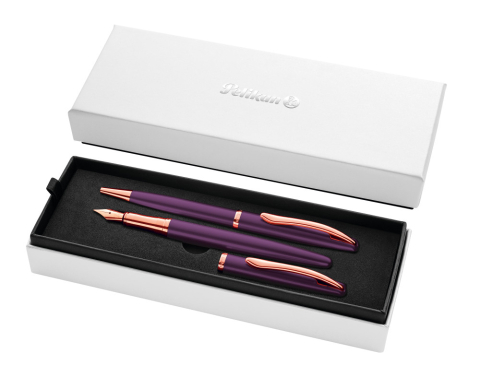 Seturi instrumente de scris - SET JAZZ NOBLE ELEGANCE PIX+STILOU VIOLA CUTIE CADOU