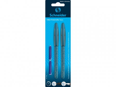 Stilouri - Set stilou + roller Schneider Opus verde