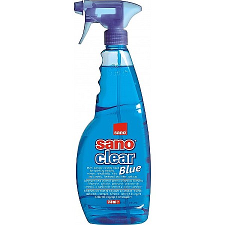 Pentru geamuri - Solutie pentru geamuri Sano Clear Blue Trigger 750 ml