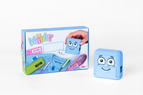 Stampile pentru textile - stampila- pentru-textile-my-marky-albastru