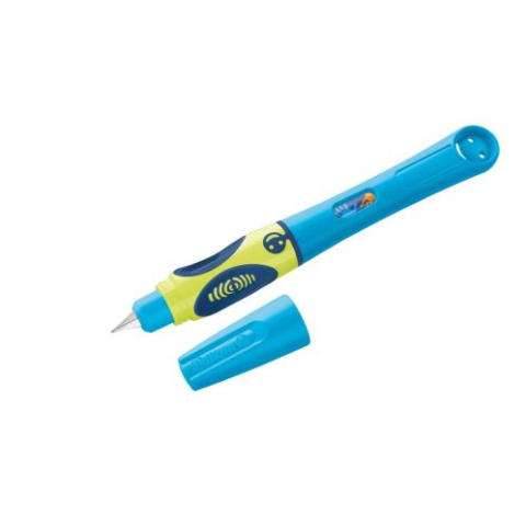 Stilouri - Stilou Pelikan Griffix pentru stangaci, culoare Neon Fresh Blue
