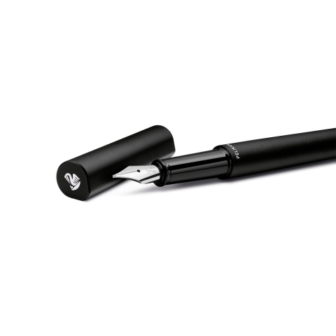 Stilou Pelikan Ineo Elements - Black Rock, penita M, cutie metal [1]