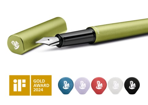 Stilouri - Stilou Pelikan Ineo Elements - Green Oasis, Penita M, Cutie Carton