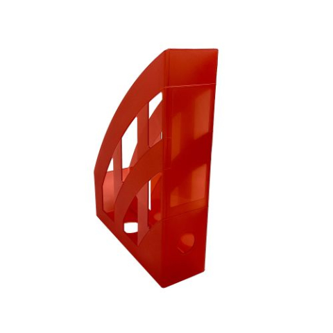 SUPORT DOSARE PLASTIC A4 ROSU TRANSLUCID [1]