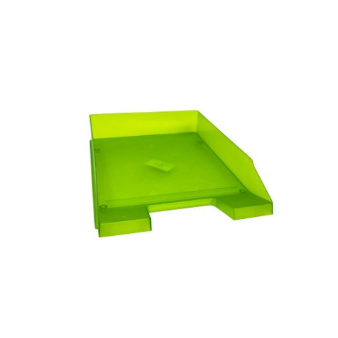 Accesorii pentru birou - TAVITA CORESPONDENTA A4 CLASIC VERDE TRANSLUCID