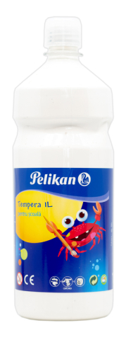 Tempera - Tempera Pelikan 1 litru, alb