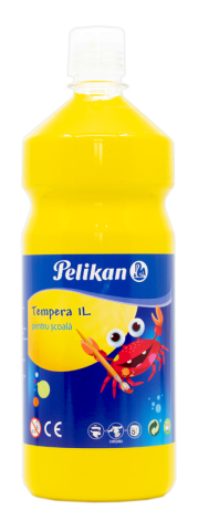 Tempera - Tempera Pelikan 1 litru, galben