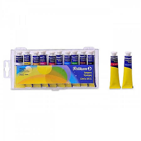 Tempera - Tempera Pelikan 10 culori x 12 ml