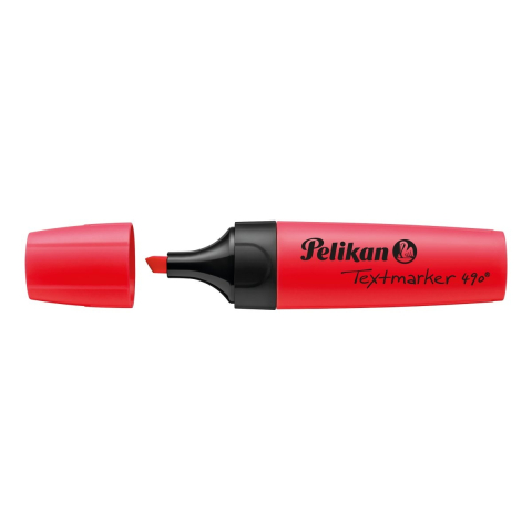 Textmarker rosu neon, varf 1-5 mm, Pelikan 490 [0]