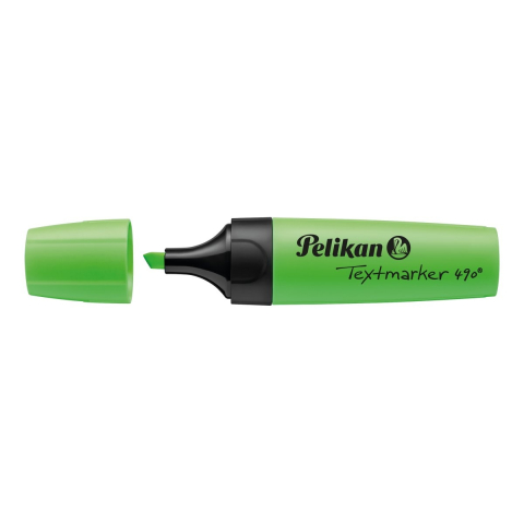Textmarkere - Textmarker verde neon, varf 1-5 mm, Pelikan 490
