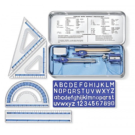 Seturi si truse de geometrie - Trusa geometrie Staedtler 10 piese