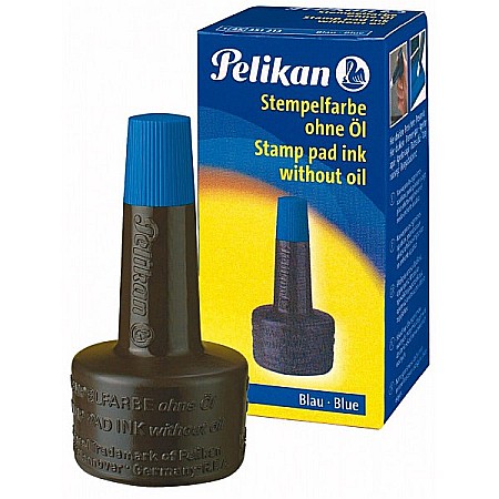 Tus , tusiere si indigo - Tus albastru pentru tusiera, 28 ml, Pelikan