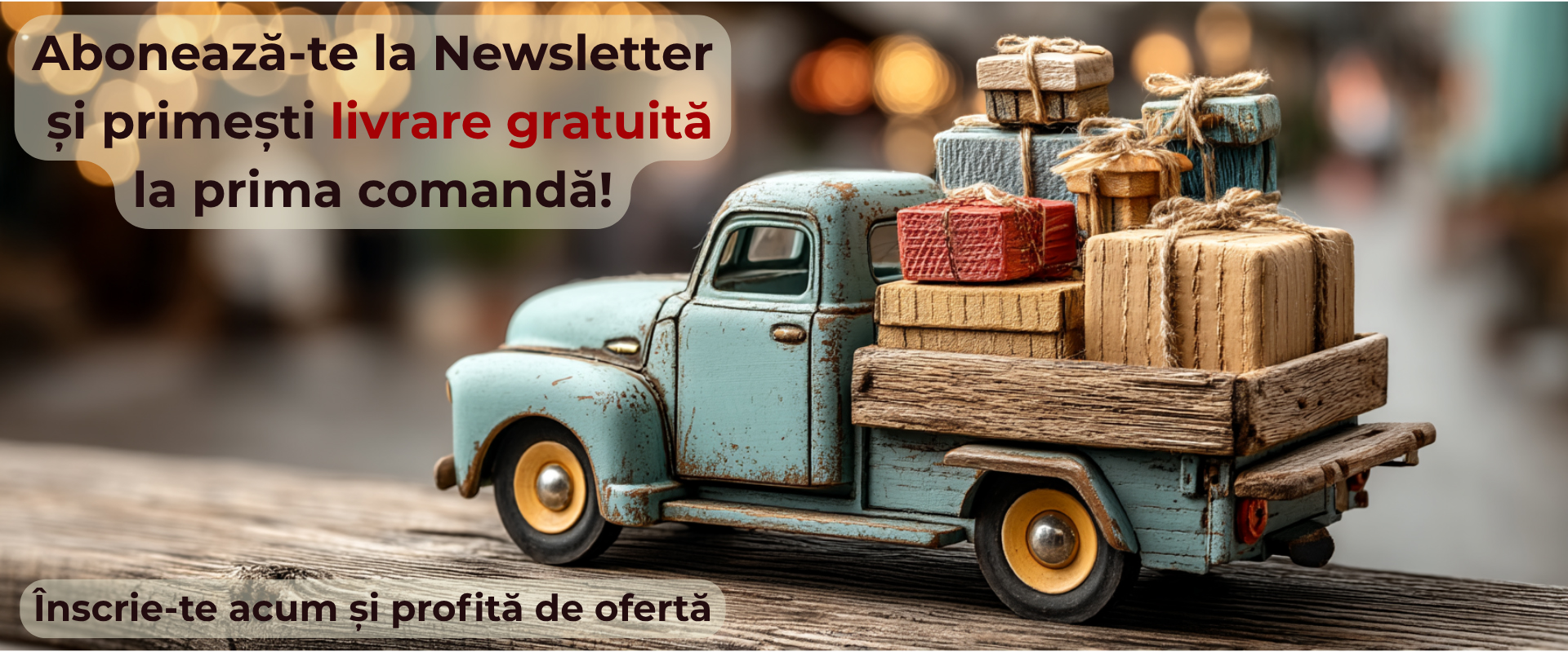 Abonare Newsletter - Transport Gratuit