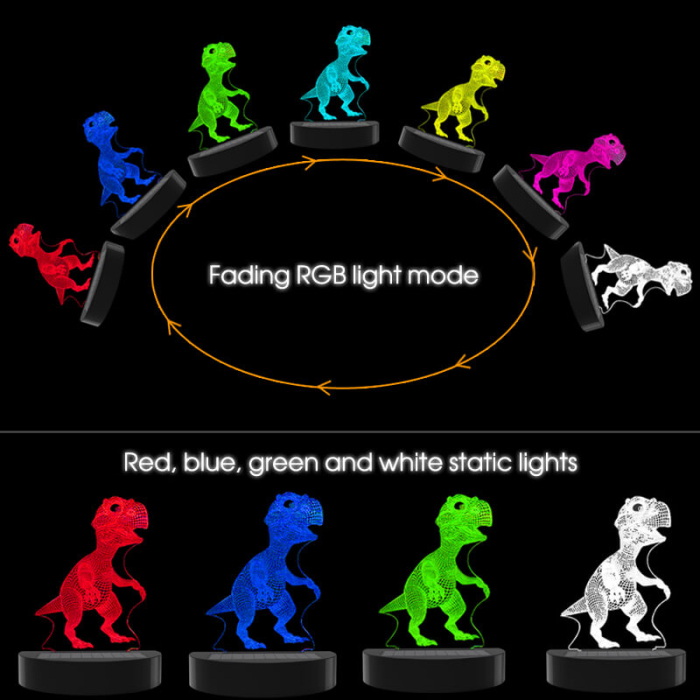 Bază LED solară RGB pentru exterior cu slot pentru plăci acrilice [3]