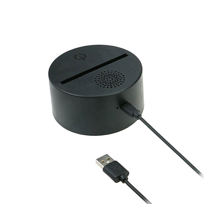 Baza led pentru acrilic, 16 culori, model TDL-BS1, 8 leduri, boxa bluetooth [3]