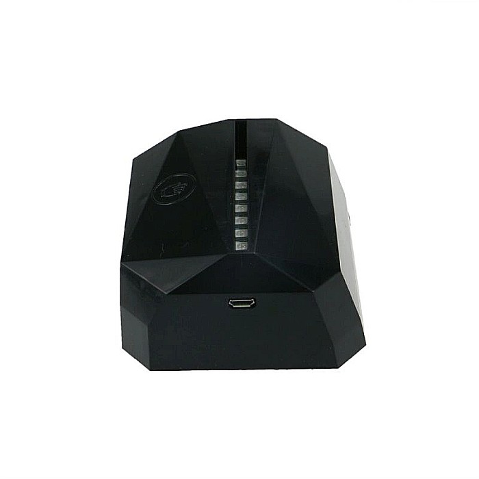 Baza led pentru acrilic, design fatetat,16 culori, model TDL-R, 10 leduri [5]
