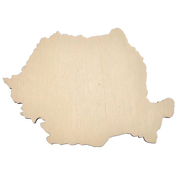Forma din lemn harta Romaniei [2]