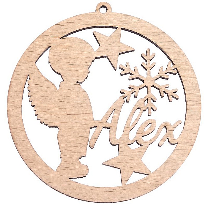 Glob personalizat ingeras, lemn [3]