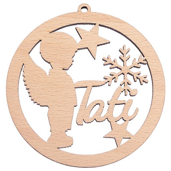 Glob personalizat ingeras, lemn [5]