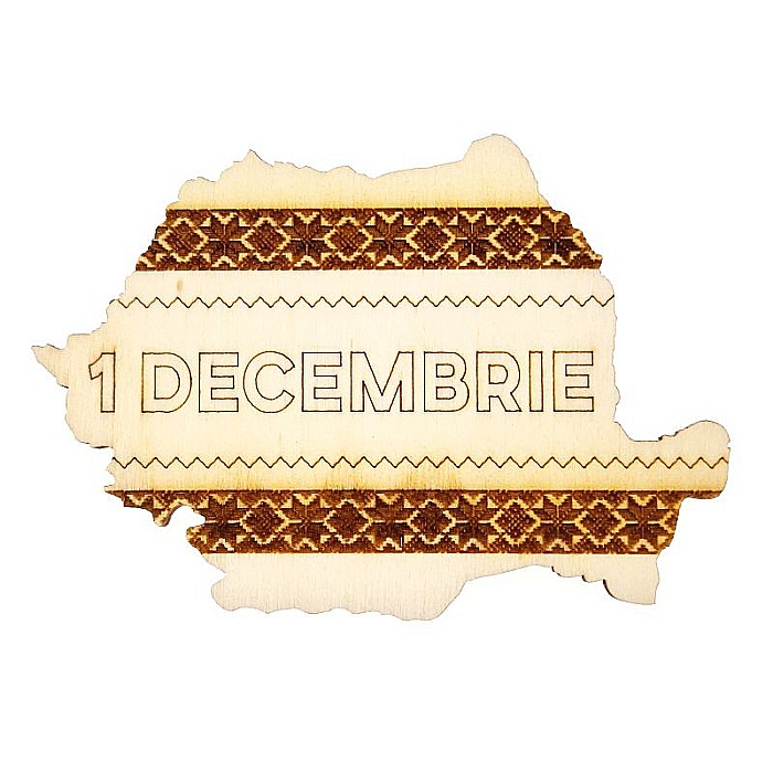 harta romania 1 decembrie lemn pentru pictat – contur gravat [6]